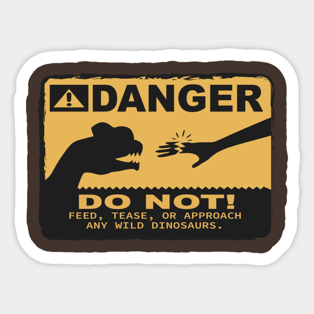 Danger! Do Not Feed Dinosaurs - Dilophosaurus Variant - Dilophosaurus ...